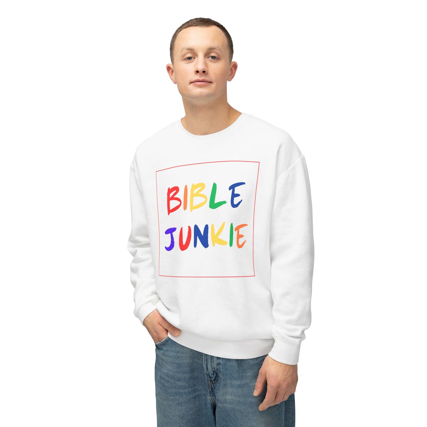 Bible Junkie Box Sweatshirt