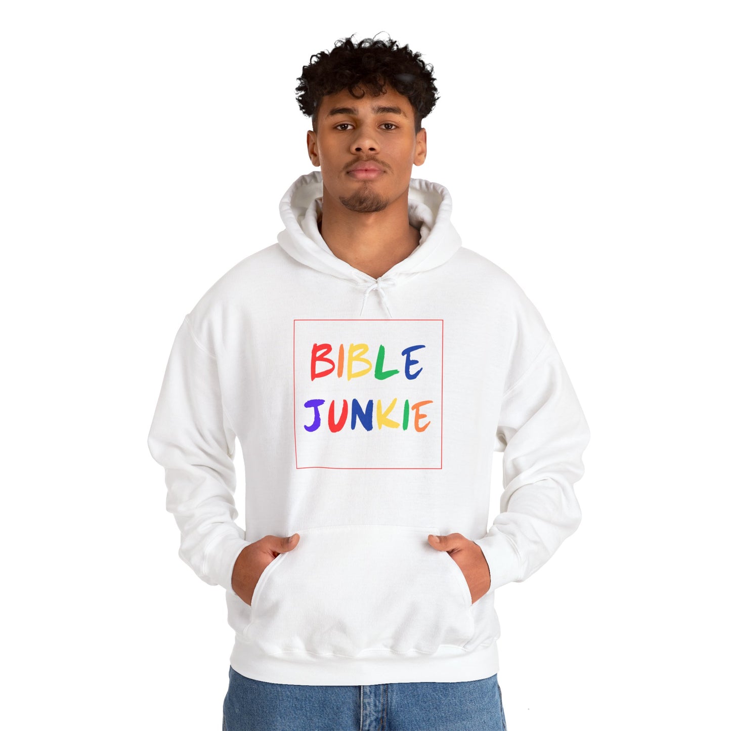 Bible Junkie Box Hoodie