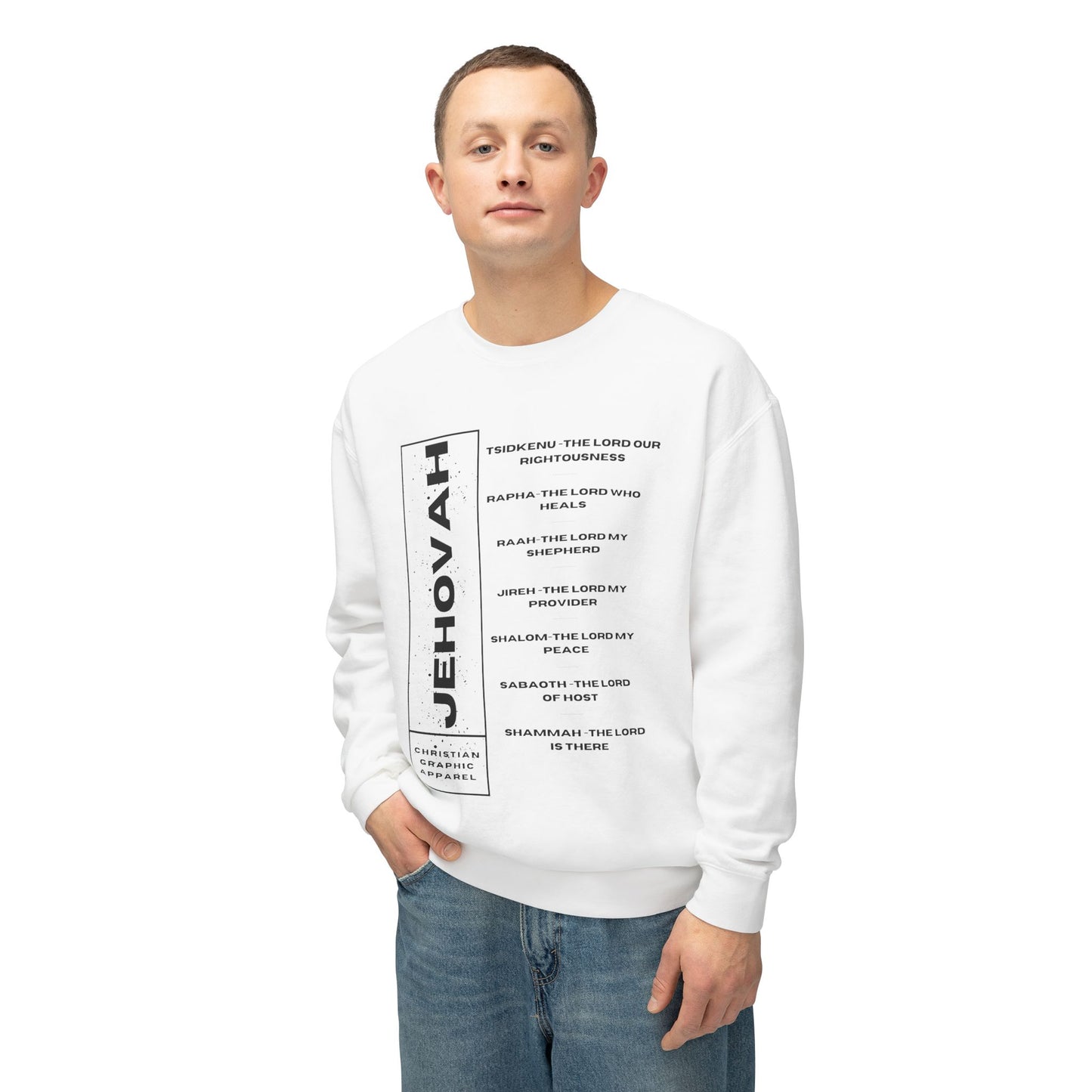 Jehovah Graphic Sweatshirt