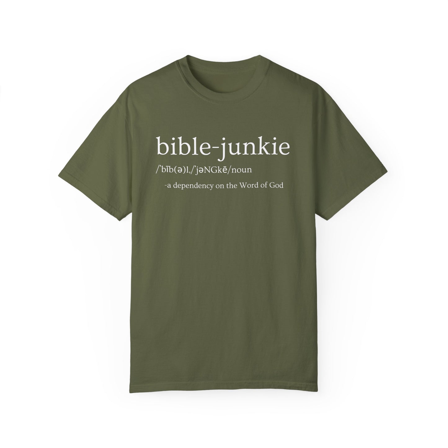 Bible Junkie Definition T-Shirt