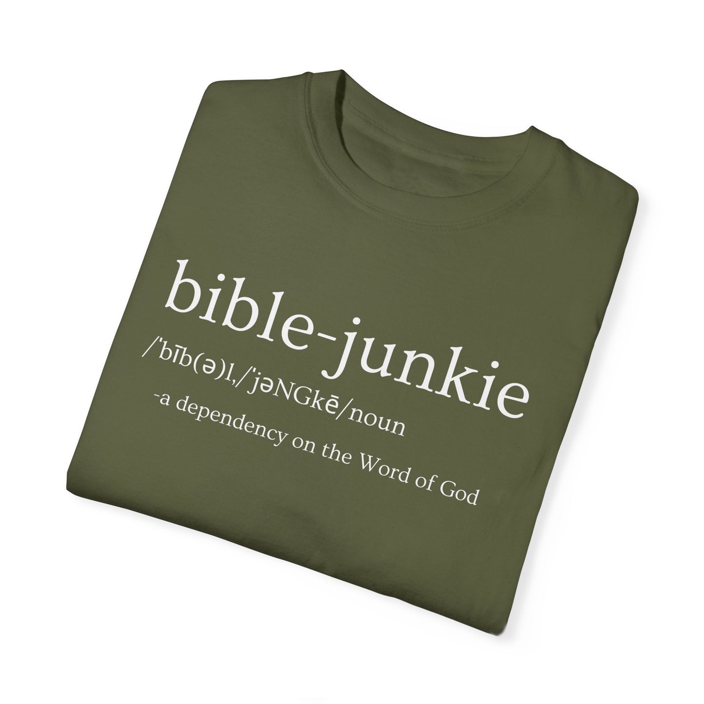 Bible Junkie Definition T-Shirt