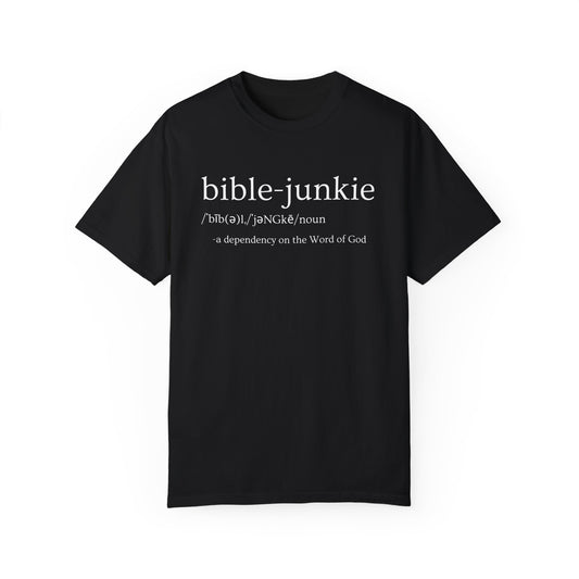 Bible Junkie Definition T-Shirt