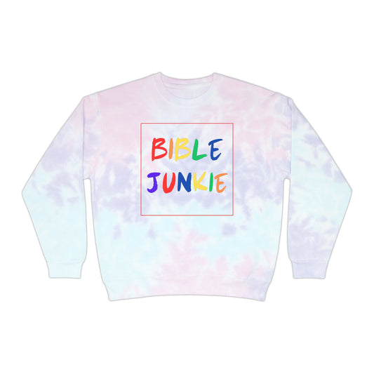 Bible Junkie Box Tie-Die Sweatshirt