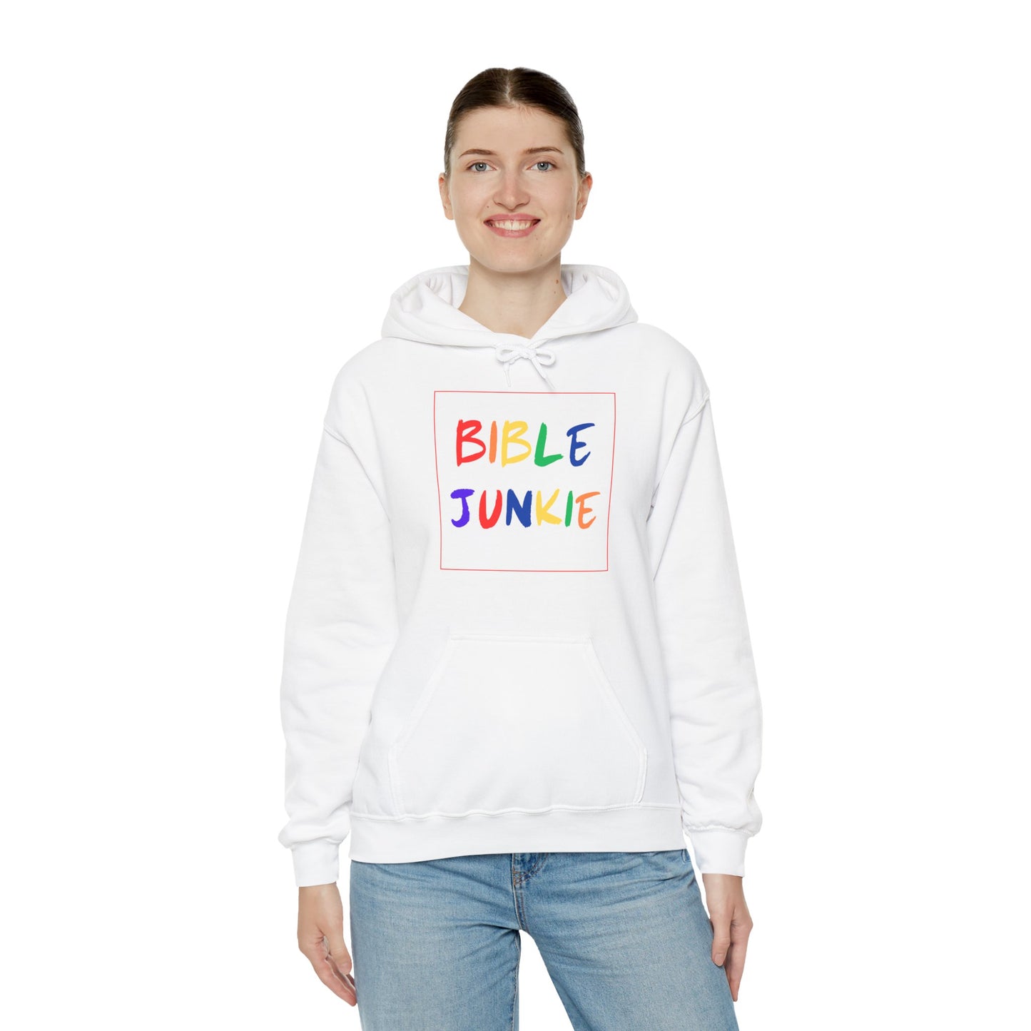 Bible Junkie Box Hoodie