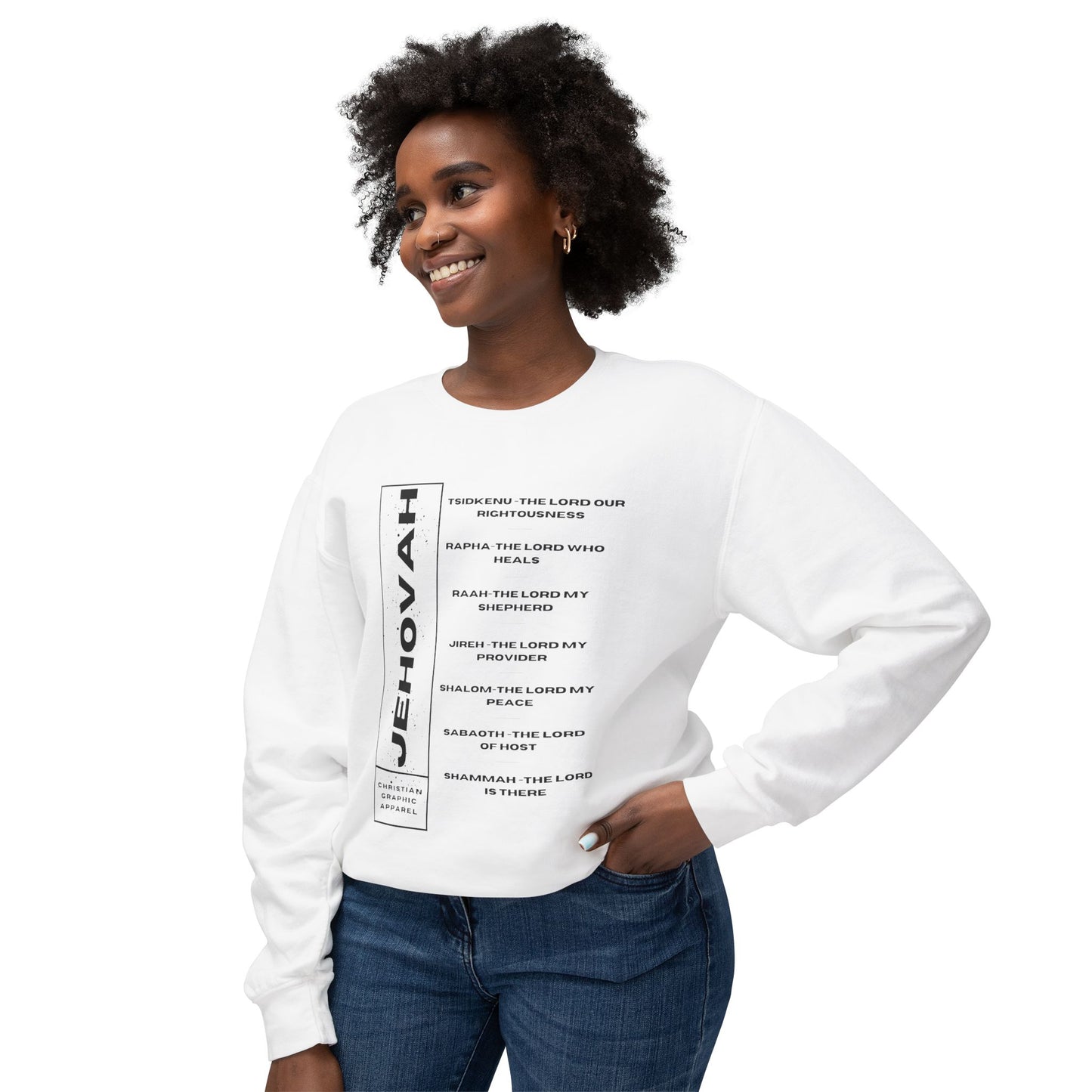 Jehovah Graphic Sweatshirt