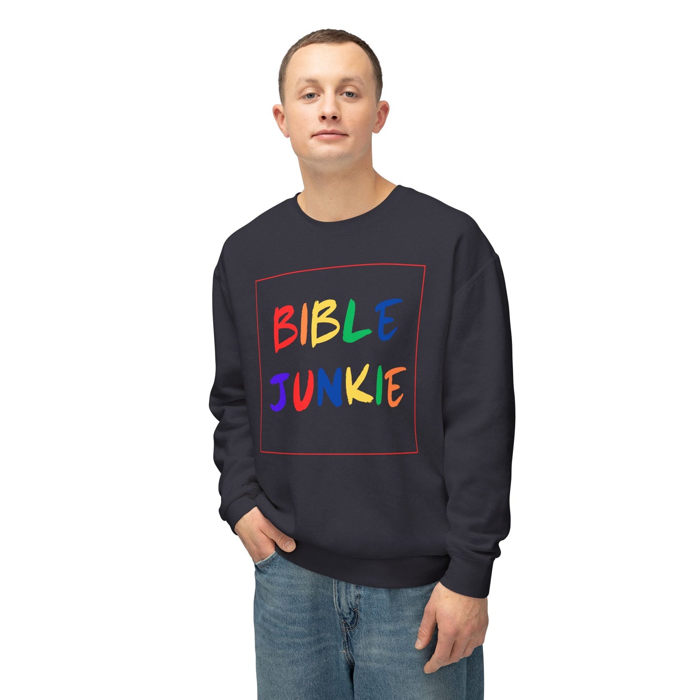 Bible Junkie Box Sweatshirt