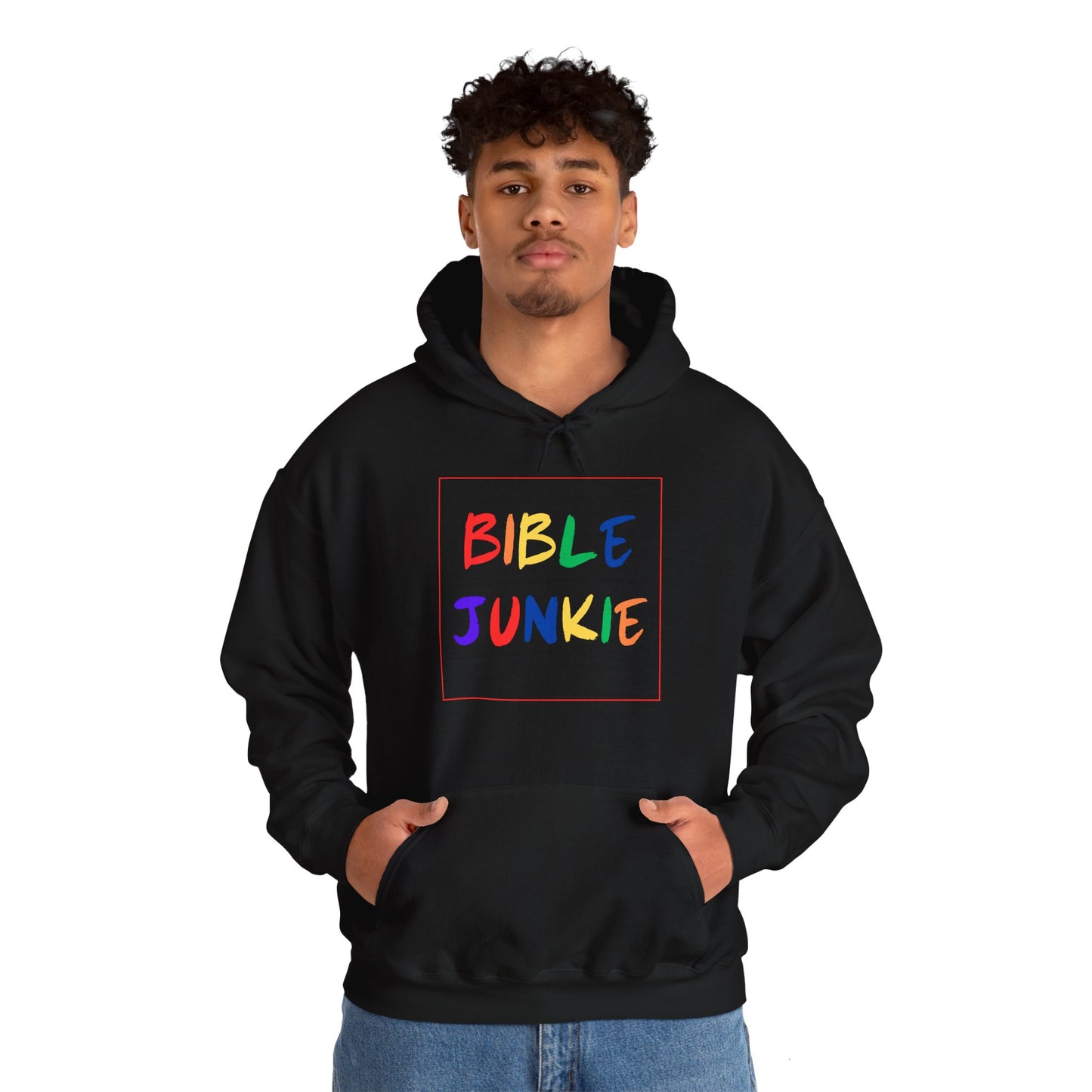 Bible Junkie Box Hoodie